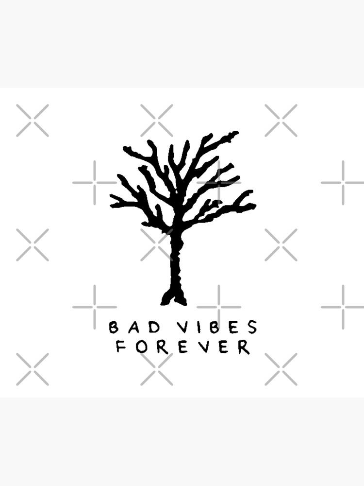 "XXXTentacion Bad Vibes Forever Tree Tattoo" Poster by yoozy Redbubble