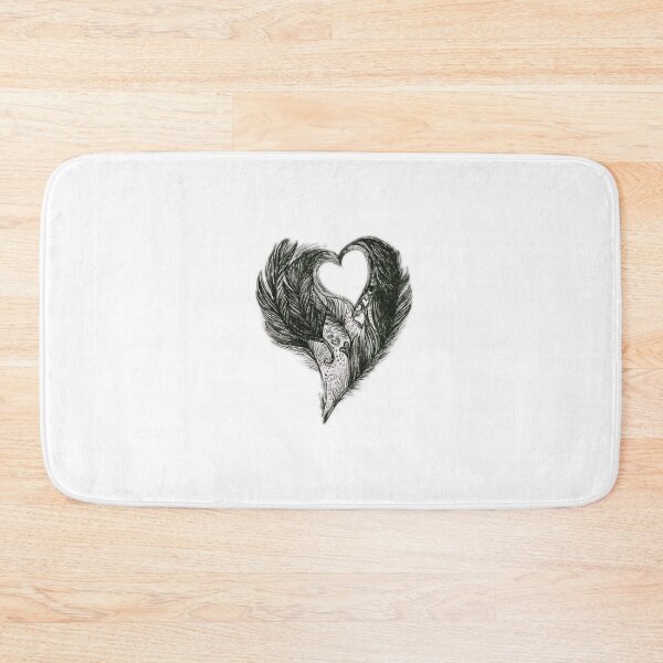 Item preview, Hearts and Feathers Psalm 91:4 designed and sold by Marina Davidson.