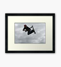 Sky Scooter Framed Print
