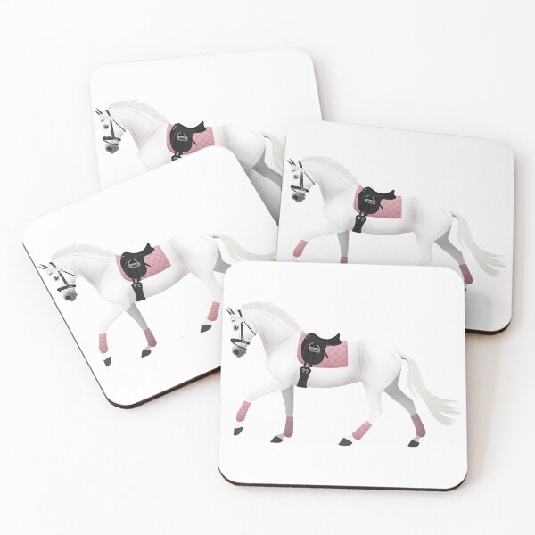 Item preview, Grey Dressage Horse - Equine Rampaige designed and sold by equinerampaige.
