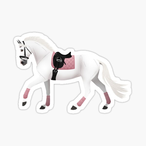 Item preview, Cheval de dressage gris - Equine Rampaige designed and sold by equinerampaige.