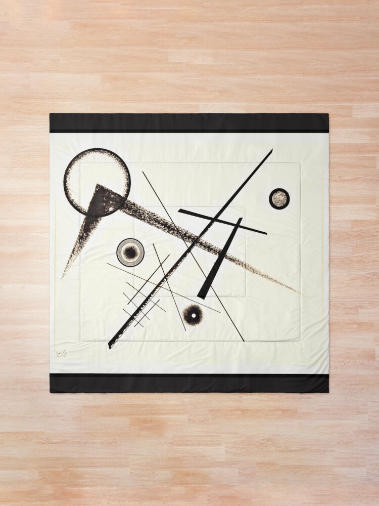 Alternate view of Kandinsky - Abstraction Comforter