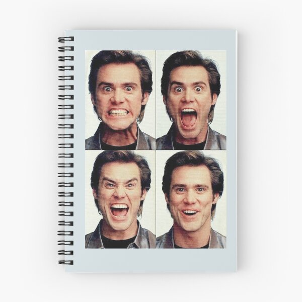 Item preview, Jim Carrey faces in color designed and sold by nostalgicboy.
