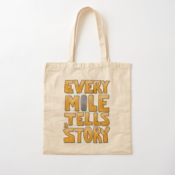 Tire in the Mile Cotton Tote Bag