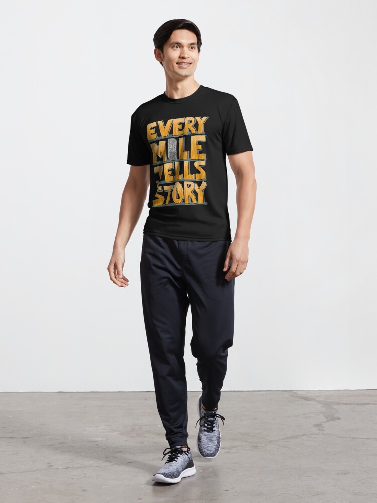 Alternate view of Tire in the Mile Active T-Shirt