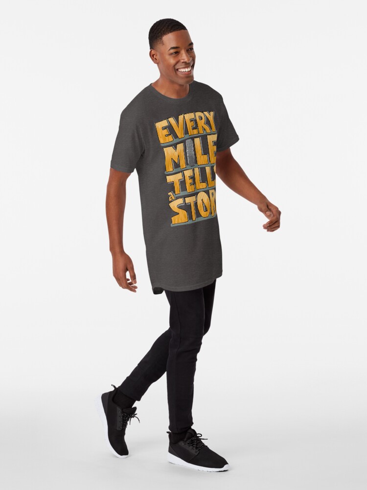 Alternate view of Tire in the Mile Long T-Shirt