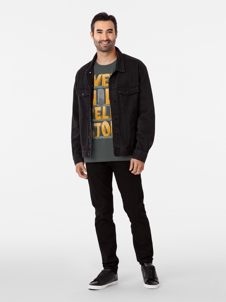 Alternate view of Tire in the Mile Premium T-Shirt