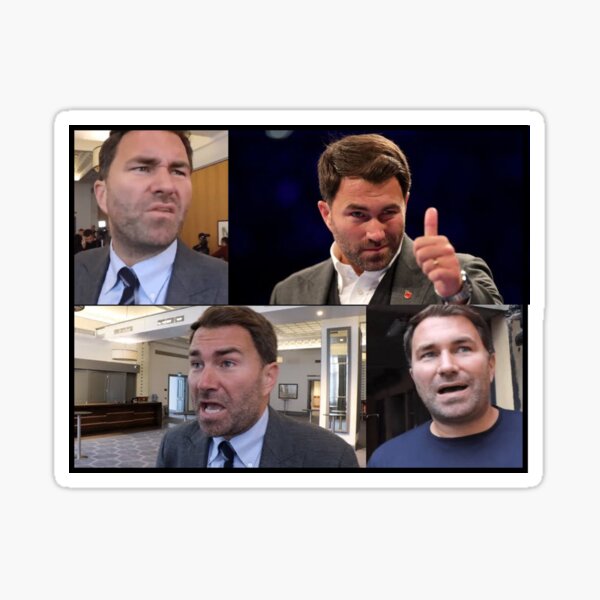 “Eddie Hearn Meme” Sticker for Sale by deecee95 | Redbubble
