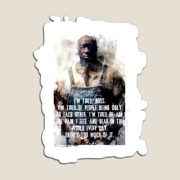 Item preview, John Coffey tired watercolor designed and sold by clad63.