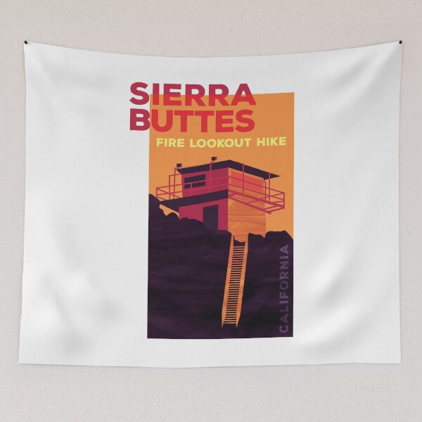 Item preview, Sierra Buttes Fire Lookout Hike - California designed and sold by Moritz Schwäble.