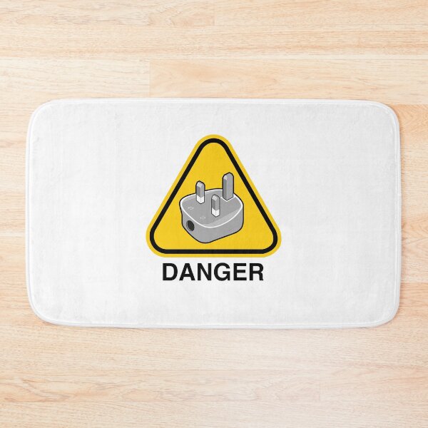 Artikelvorschau, Danger Plug Ahead entworfen und verkauft von DavaTypeGraphic.