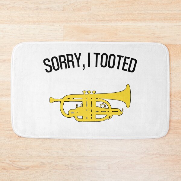Item preview, Cornet - SORRY, I TOOTED - Funny trumpet gift / Funny cornet gift designed and sold by HEJAshirts.