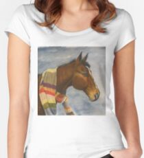 Dr Whooves Fitted Scoop T-Shirt