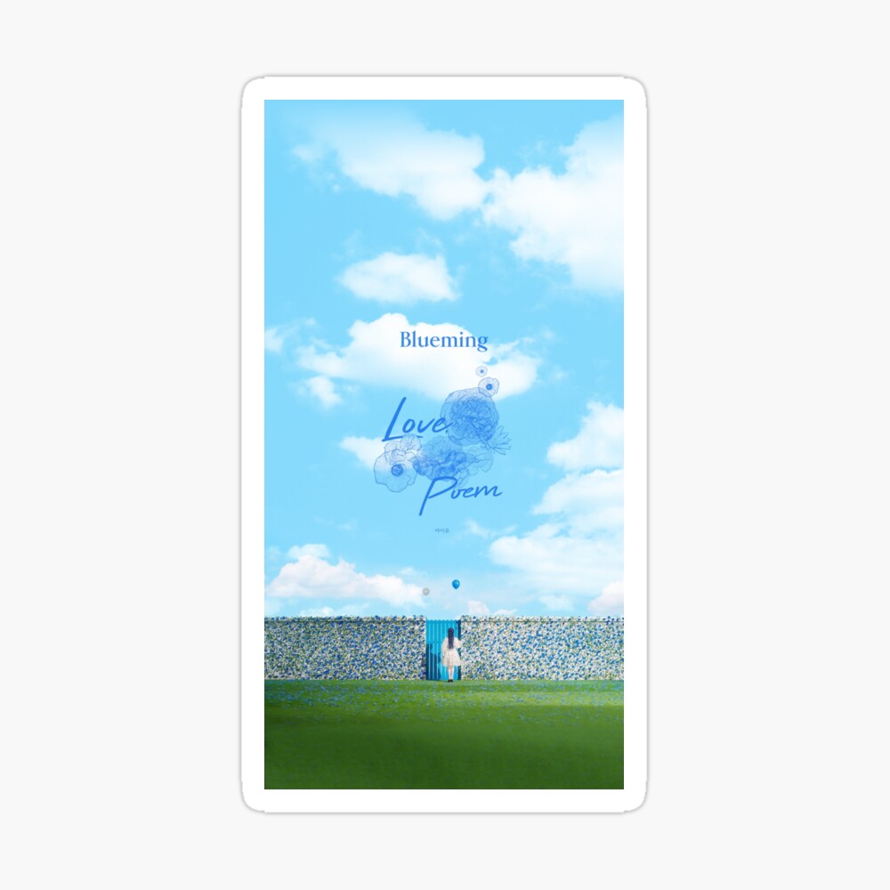 Iu Blueming Greeting Card By Masae Redbubble