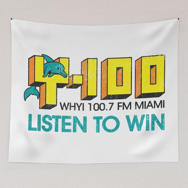 Item preview, Y-100 FM Miami: Listen To Win designed and sold by brianhillDESIGN.