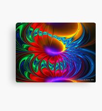 Oil Burst Canvas Print