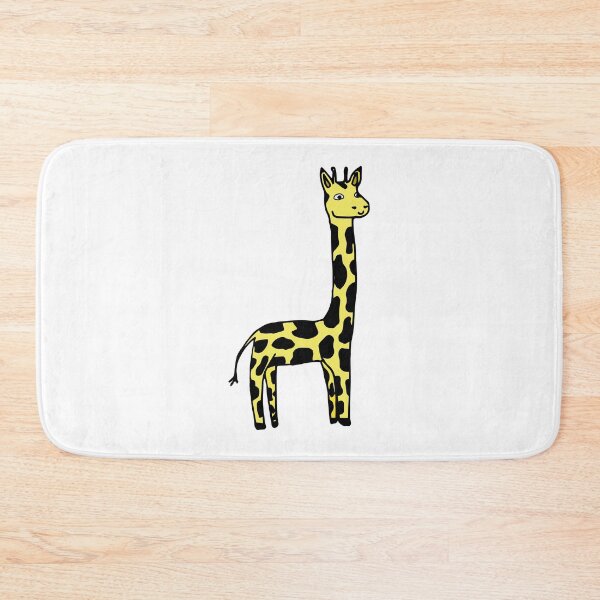 Item preview, Yellow giraffe illustration designed and sold by Eulalie8.