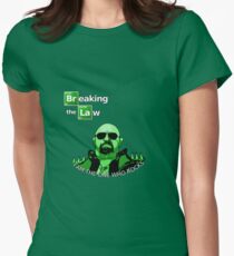 Breaking the Law Women's Fitted T-Shirt
