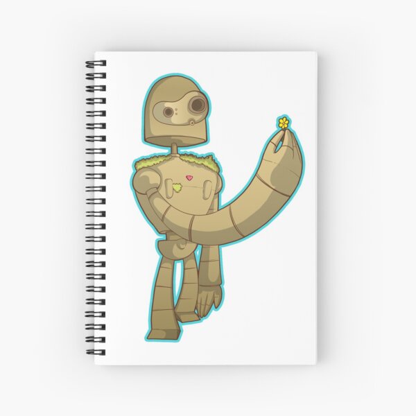 Laputa bot Spiral Notebook