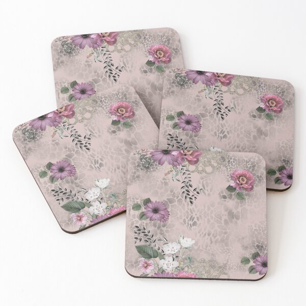 Item preview, flowers bouquet romantic animal print  designed and sold by victoriaarend.