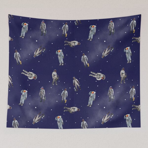 Item preview, Seamless Spacesuits designed and sold by Hodgepodge Bricolage.
