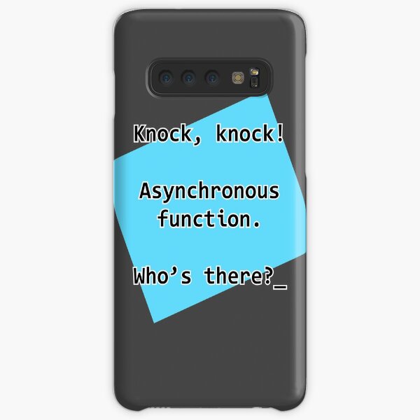 Knock Knock JavaScript Samsung Galaxy Snap Case