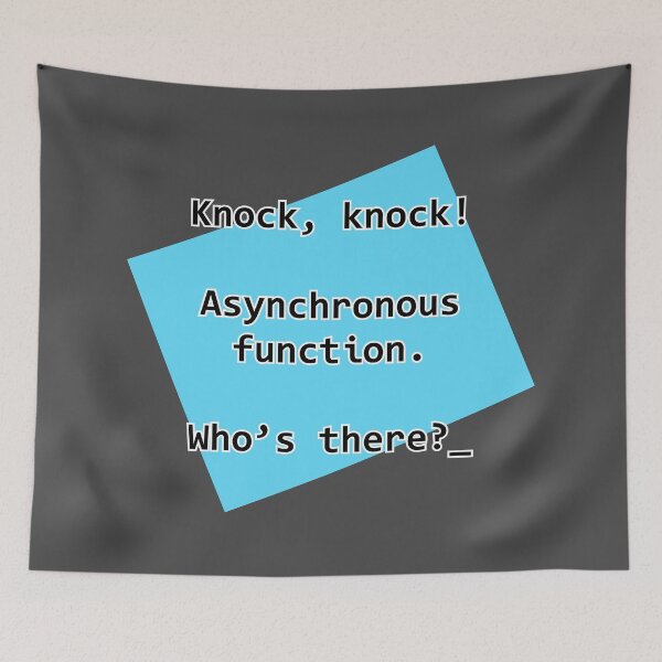 Item preview, Knock Knock JavaScript designed and sold by timtangonan.