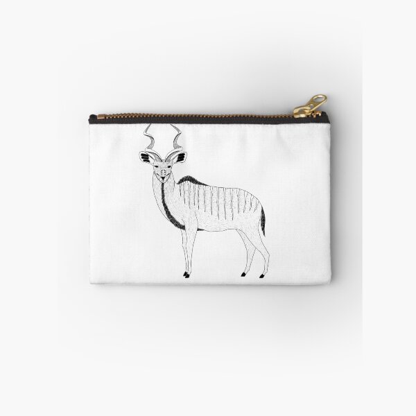Item preview, Greater Kudu (ink illustrations of weird animals that are real) designed and sold by InkDier.