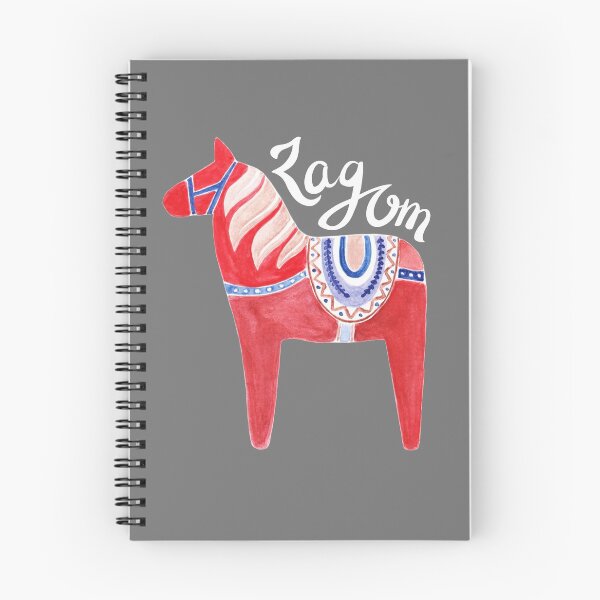 Item preview, Lagom Scandinavian traditional ornament with hand lettering designed and sold by Purealism.
