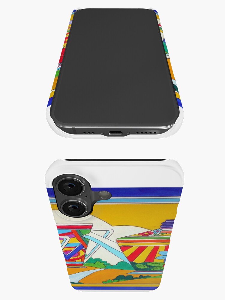 Thumbnail 3 of 4, iPhone Case, A Clarice Cliff Tea-Party designed and sold by MaureenW.