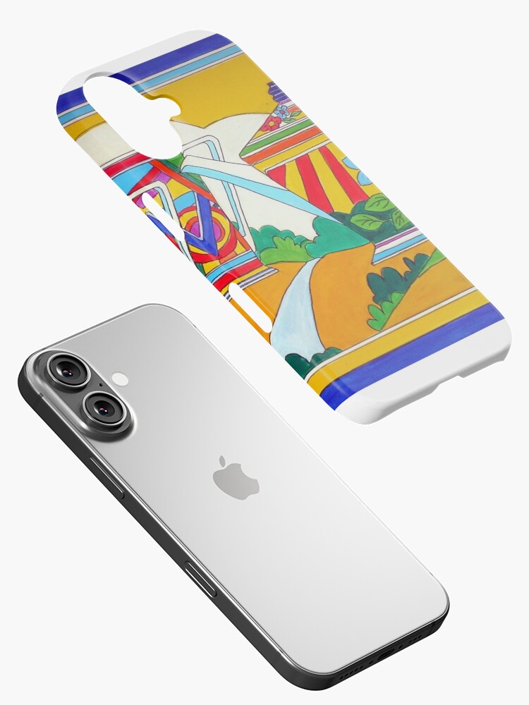 Thumbnail 2 of 4, iPhone Case, A Clarice Cliff Tea-Party designed and sold by MaureenW.