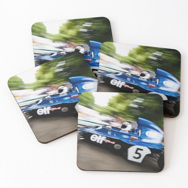 Item preview, JYS Jackie Stewart Tyrrell Ford F1 Print designed and sold by pistonphoto.