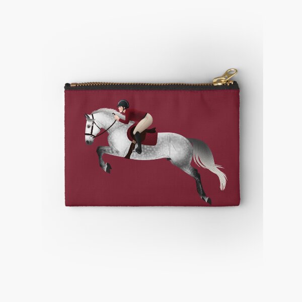 Item preview, Dapple Grey Jumper and Rider - Equine Rampaige designed and sold by equinerampaige.