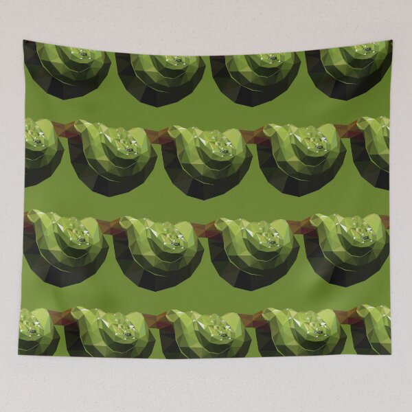 Item preview, Curled Up Green Tree Python designed and sold by Hodgepodge Bricolage.