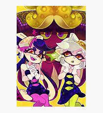 Splatoon - Squid Sisters & Dj Octavio Photographic Print