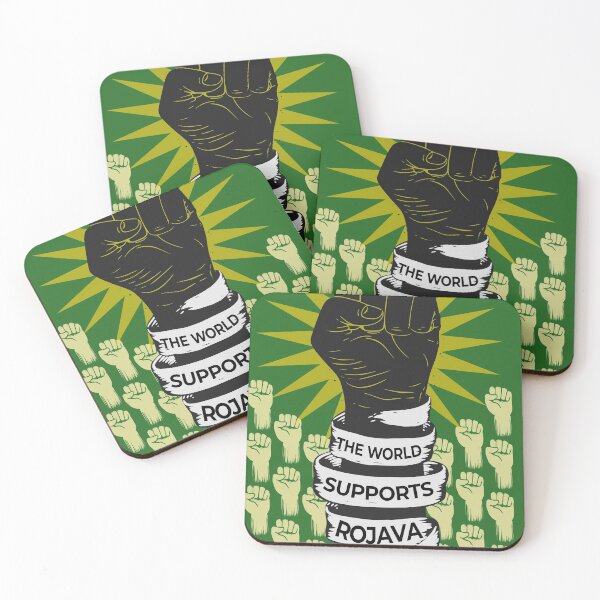 Item preview, The World Supports Rojava designed and sold by youngkurds.