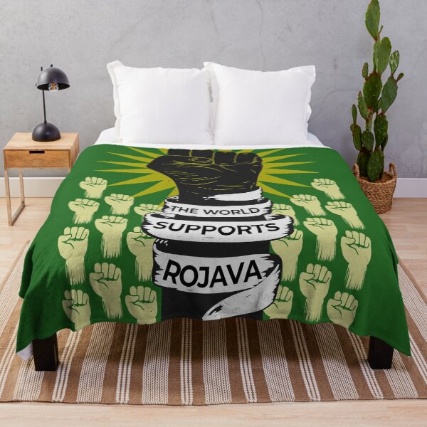 Item preview, The World Supports Rojava designed and sold by youngkurds.
