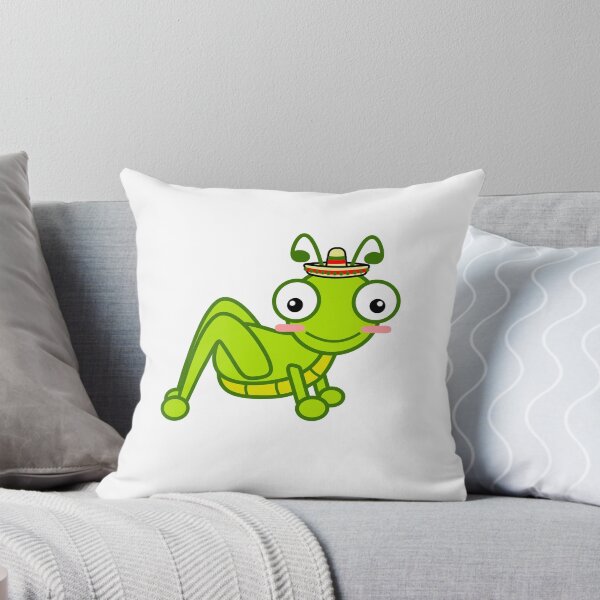 Item preview, Cute Grasshopper With Hat designed and sold by MINI-LOVE.