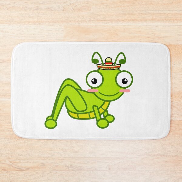 Item preview, Cute Grasshopper With Hat designed and sold by MINI-LOVE.