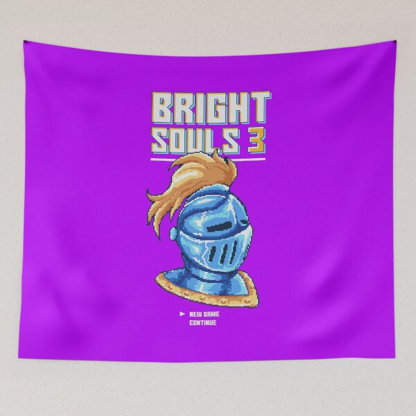 Item preview, Bright Souls 3 - New Game/Continue designed and sold by flipper42.