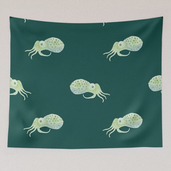 Item preview, Watercolor Bobtail Squid designed and sold by Hodgepodge Bricolage.