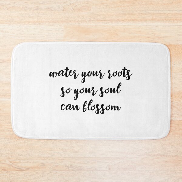 Item preview, Water Your Roots So Your Soul Can Blossom Sticker designed and sold by ZachTheDesigner.