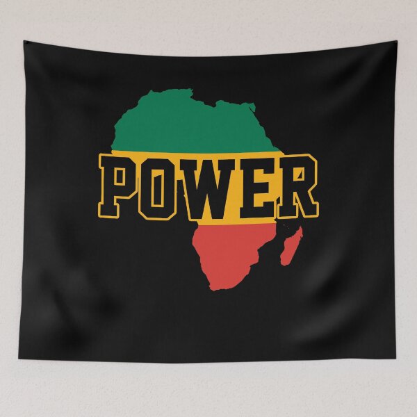 Item preview, Africa Map Power designed and sold by 4tomic.