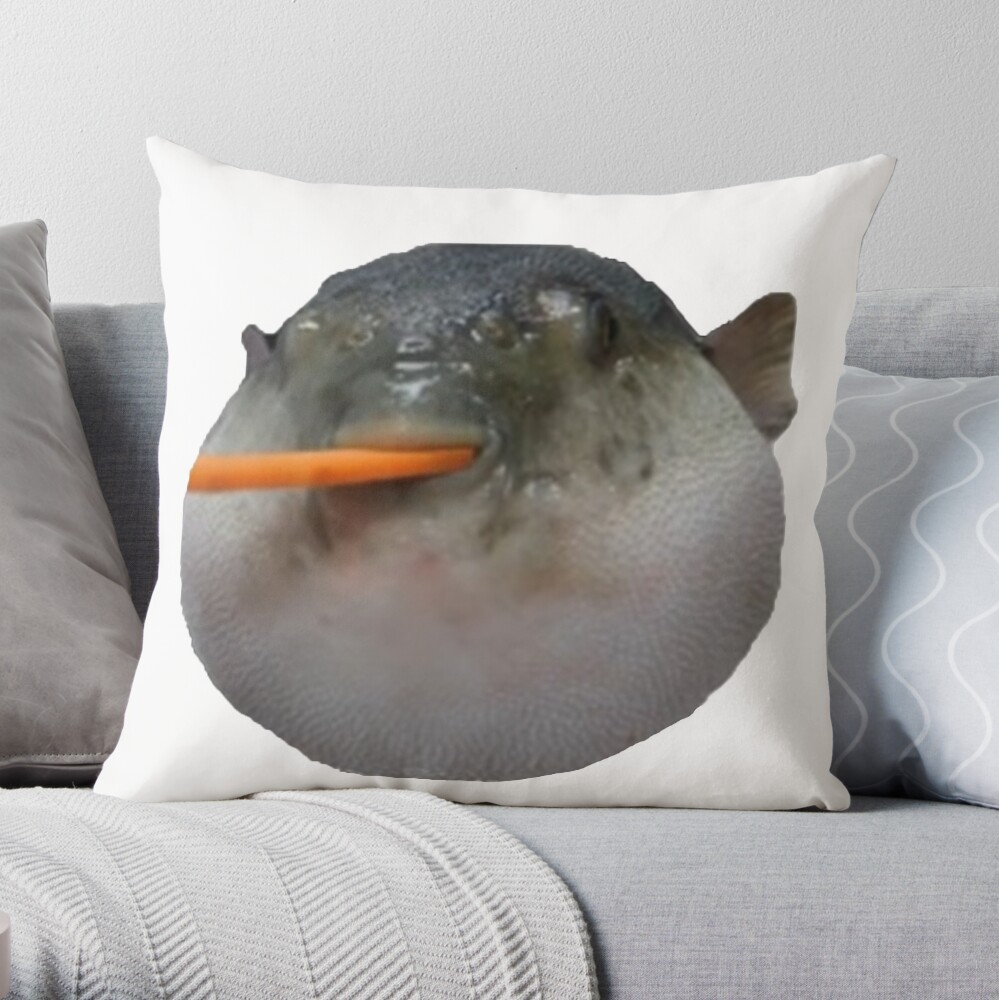 Man face Throw Pillow by MarkTheUser