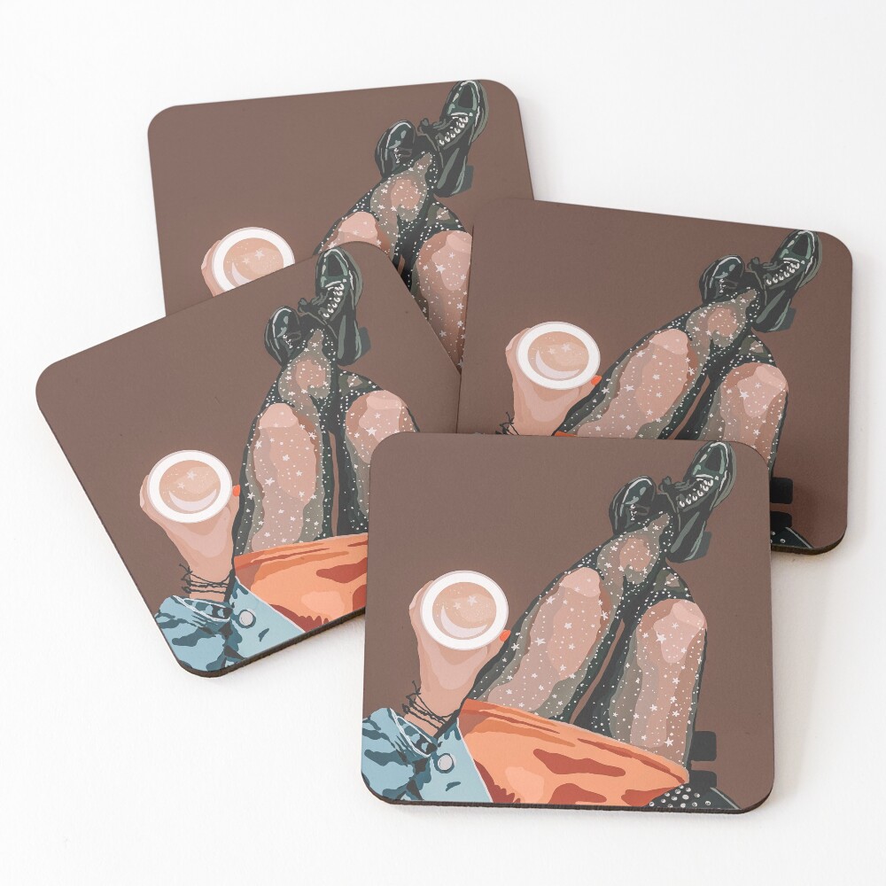 Item preview, Coasters (Set of 4) designed and sold by Rachmakes99.