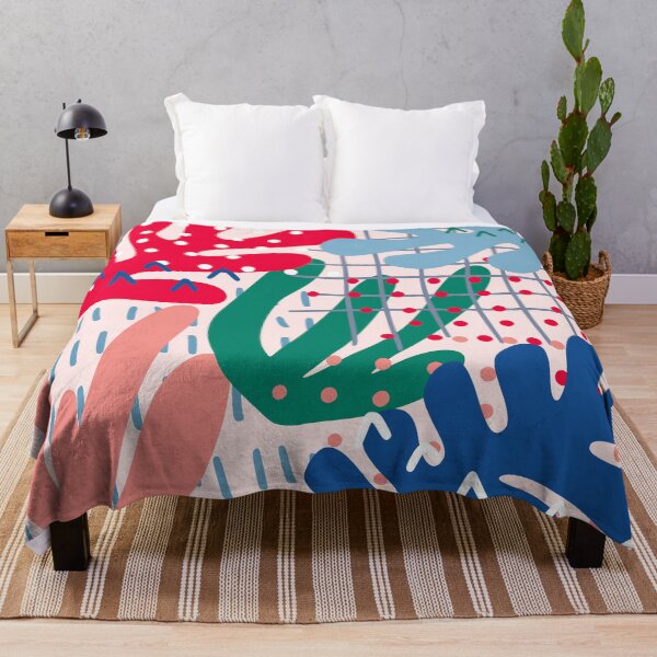 Item preview, Pink Abstract Matisse Print designed and sold by kapotka.