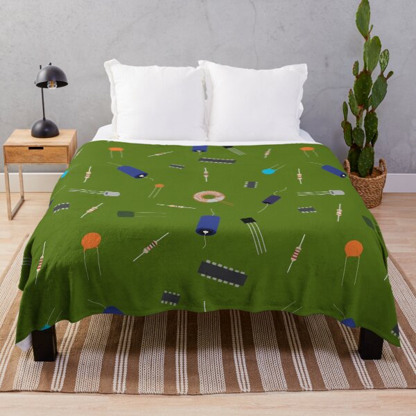 Item preview, Circuit Elements in Kiwi Green designed and sold by Hodgepodge Bricolage.