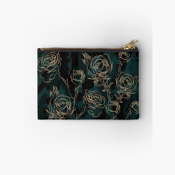 Item preview, Gold roses on a dark summer night designed and sold by IrinaIkar.