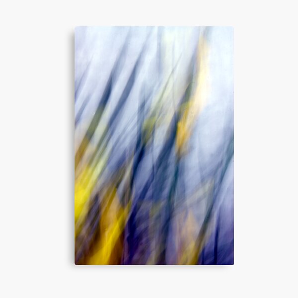 An April Afternoon Abstract Impressionism Canvas Print