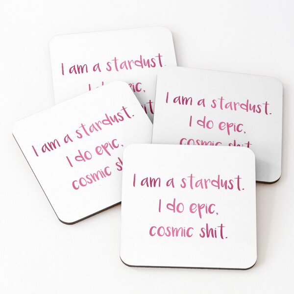 Item preview, I am a Stardust, I do Epic Comist Shit Sticker designed and sold by ZachTheDesigner.